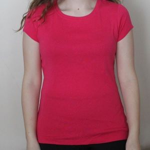 pink shirt